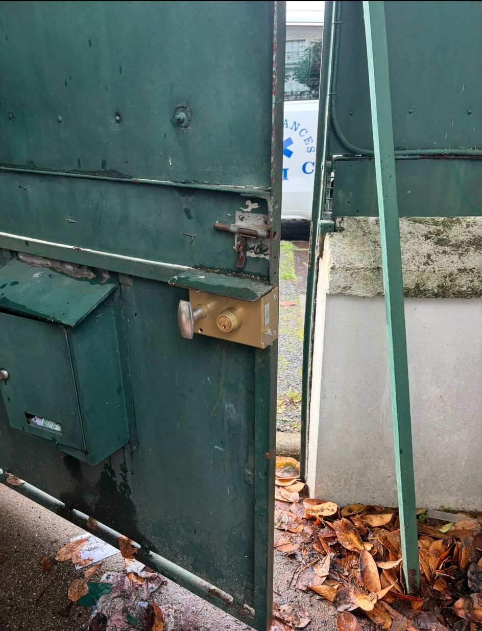 Perçage canon + serrures